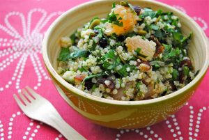 Salade de quinoa à déjeuner